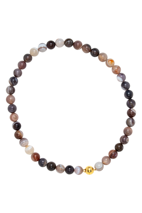 Botswana Agate - The Ena Necklace