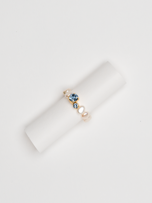 Disco Pearl Ring No.01