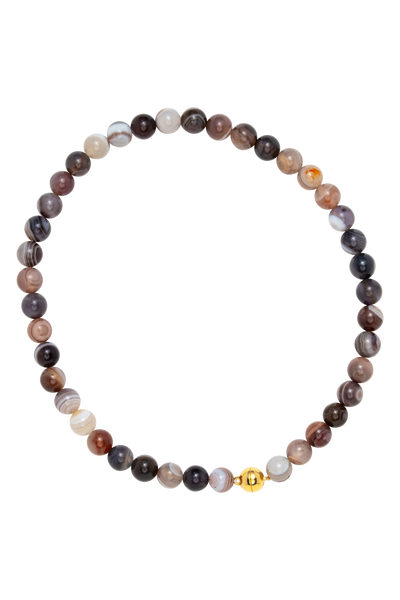 Botswana Agate - The Ena Necklace